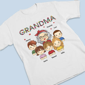 Appelez-moi simplement grand-mère - T-shirt unisexe personnalisé, sweat à capuche, sweat-shirt - Cadeau de fête des mères, d'anniversaire pour grand-mère