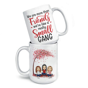 Nous sommes comme un très petit gang - Tasse personnalisée Bestie - Cadeau pour les meilleures amies, BFF, sœurs