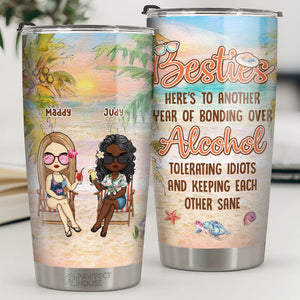 Voici une autre année de complicité autour de l'alcool - Verre personnalisé - Cadeau pour meilleure amie