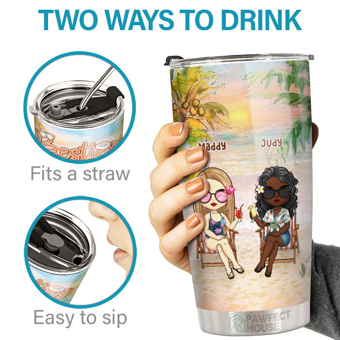 Voici une autre année de complicité autour de l'alcool - Verre personnalisé - Cadeau pour meilleure amie