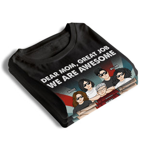 Nous sommes géniaux - T-shirt, sweat à capuche, sweat-shirt unisexe personnalisé pour la famille - Cadeau de fête des mères, d'anniversaire pour maman