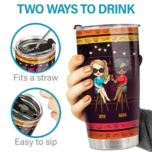 We Go Together - Personalized Tumbler - Gift For Bestie
