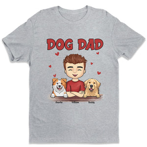 Meilleur papa à fourrure du monde - T-shirt, sweat à capuche et sweat-shirt unisexe personnalisé pour chien et chat - Cadeau pour propriétaires et amoureux des animaux