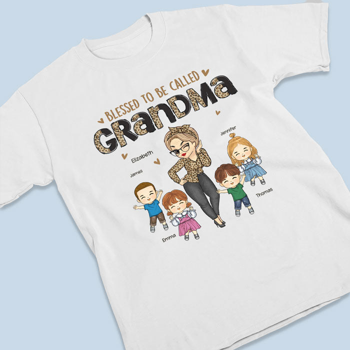 Heureux d'être appelé grand-mère - T-shirt unisexe personnalisé, sweat à capuche, sweat-shirt - Cadeau de fête des mères, d'anniversaire pour maman, grand-mère