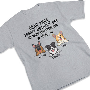Nous vous adressons un grand merci tous les jours ! T-shirt, sweat à capuche et sweat-shirt unisexe personnalisé pour chien ! Cadeau d'anniversaire, fête des mères, pour les propriétaires d'animaux et les amoureux des animaux.