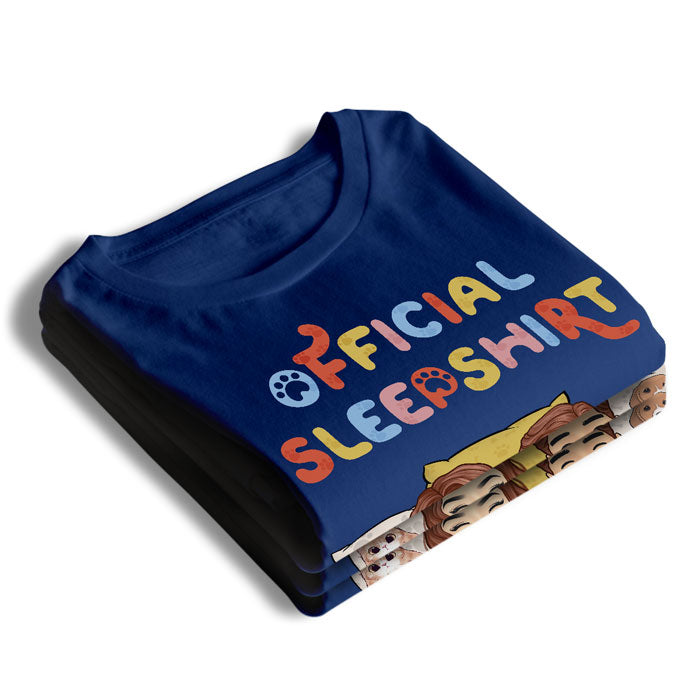 T-shirt de nuit officiel Couple &amp; Pets - T-shirt unisexe personnalisé, sweat à capuche et sweat-shirt - Cadeau pour couples, propriétaires d'animaux et amoureux des animaux