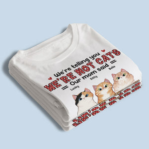 Nous ne sommes pas des animaux de compagnie, nous sommes des bébés - T-shirt unisexe personnalisé pour chien et chat, sweat à capuche, sweat-shirt - Cadeau pour les propriétaires d'animaux de compagnie, les amoureux des animaux