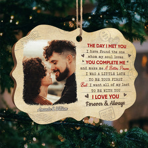 Je t'aime pour toujours - Décoration de Noël personnalisée en bois en forme de Benelux - Télécharger une image, cadeau pour couple, mari et femme, anniversaire, fiançailles, mariage, cadeau de mariage, cadeau de Noël