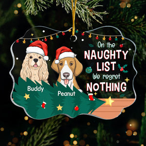 J'ai été un très bon chat/chien cette année - Décoration de Noël personnalisée en acrylique en forme de Benelux - Télécharger une image, cadeau pour les amoureux des animaux, cadeau de Noël