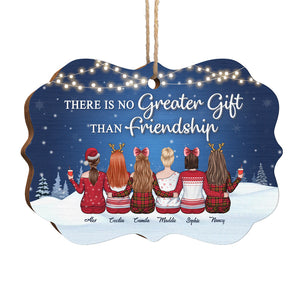 Créer des liens autour de l'alcool et préserver sa santé mentale - Décoration de Noël personnalisée en bois en forme de Benelux - Cadeau pour meilleure amie, meilleure amie, sœur, cadeau d'anniversaire pour meilleure amie et amie, cadeau de Noël