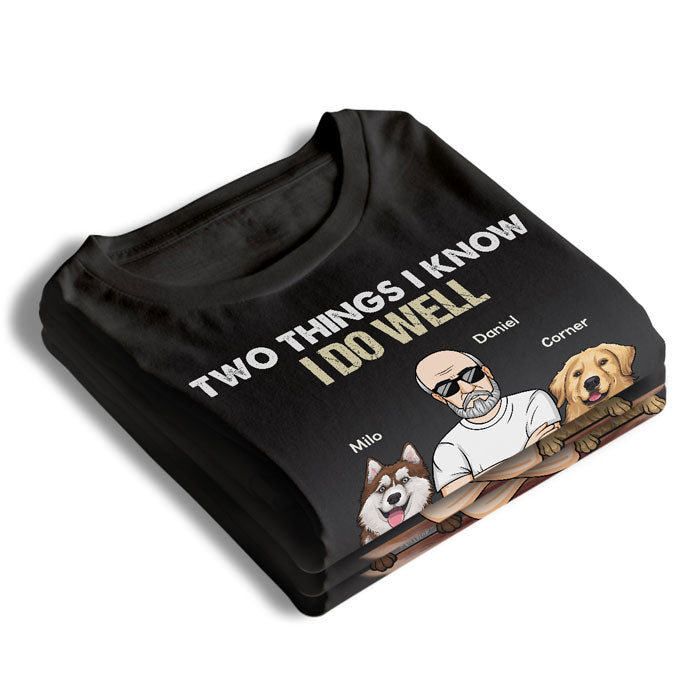 Rendez les chiens heureux et énervez les gens - T-shirt, sweat à capuche et sweat-shirt unisexe personnalisé pour chien - Cadeau pour propriétaires et amoureux des animaux