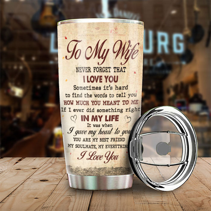 You Are My Best Friend My Soulmate And My Everything - Gift For Couples, Personalized Tumbler.