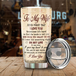 You Are My Best Friend My Soulmate And My Everything - Gift For Couples, Personalized Tumbler.