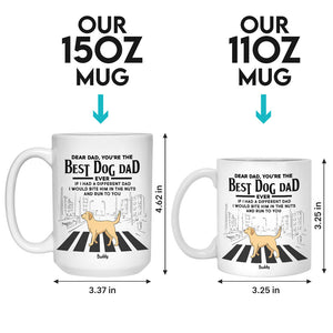 Vous êtes les meilleurs parents de chiens ! Mug personnalisé pour chien ! Cadeau pour les propriétaires et les amoureux des animaux.