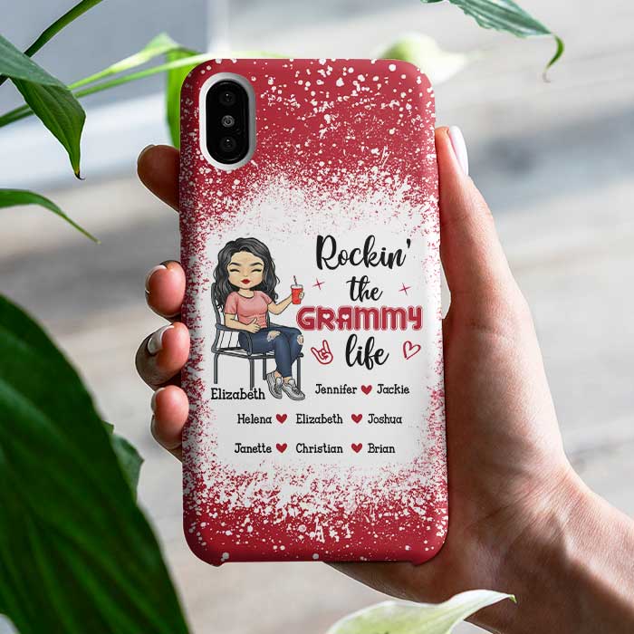 Une vie de grand-mère fantastique ! Cadeau pour grand-mère ! Coque de téléphone personnalisée