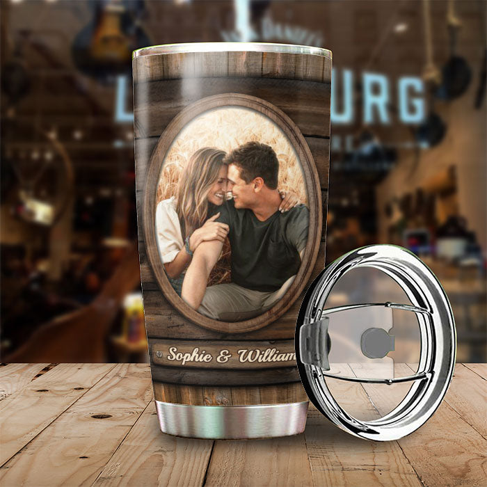 I Mean I Love You The Most - Upload Image, Gift For Couples - Personalized Tumbler.