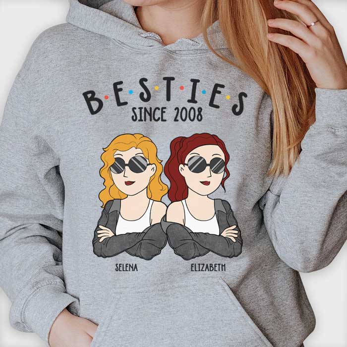 Nous sommes les meilleurs amis - T-shirt et sweat à capuche unisexe personnalisé - Cadeau pour meilleur ami