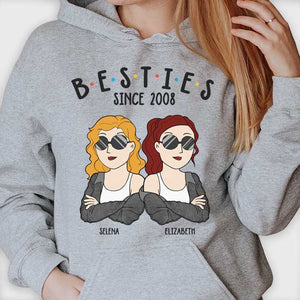 Nous sommes les meilleurs amis - T-shirt et sweat à capuche unisexe personnalisé - Cadeau pour meilleur ami