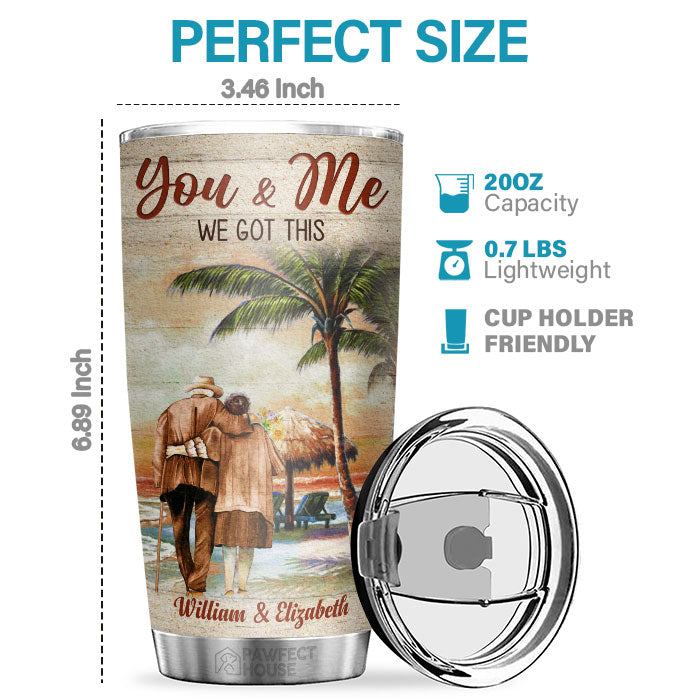 Tu es la meilleure chose qui me soit jamais arrivée - Gobelet personnalisé - À ma femme, cadeau pour femme, anniversaire, fiançailles, mariage, cadeau de mariage