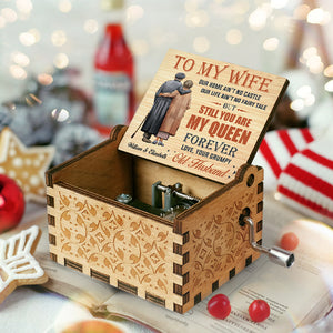 Our Life Ain't No Fairy Tale, But I Love You - Gift For Couples, Personalized Music Box.