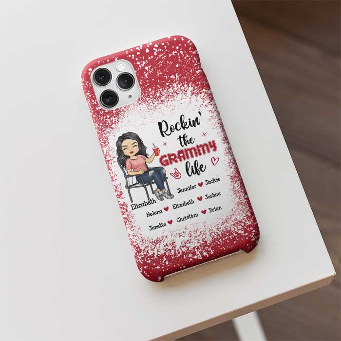 Une vie de grand-mère fantastique ! Cadeau pour grand-mère ! Coque de téléphone personnalisée