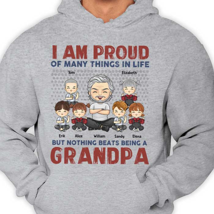 Rien ne vaut le fait d'être grand-père ! Cadeau pour papa ou grand-père ! T-shirt et sweat à capuche unisexe personnalisé