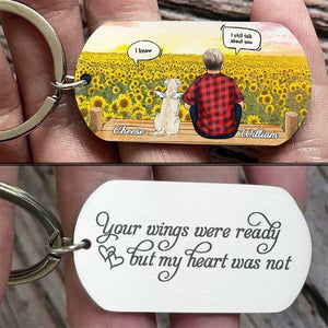 Pour toujours dans mon cœur - Porte-clés personnalisé
