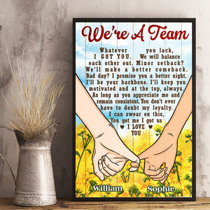 I Promise You A Better Night - Personalized Vertical Poster.
