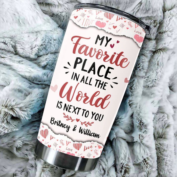 You're My Person, I Wanna Stay Next To You - Gift For Couples, Husband Wife, Personalized Tumbler.