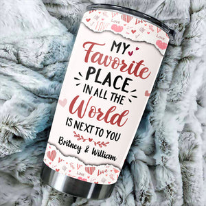 You're My Person, I Wanna Stay Next To You - Gift For Couples, Husband Wife, Personalized Tumbler.