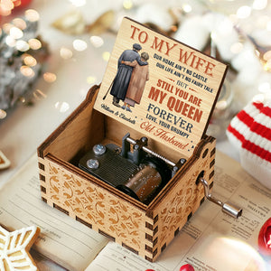 Our Life Ain't No Fairy Tale, But I Love You - Gift For Couples, Personalized Music Box.
