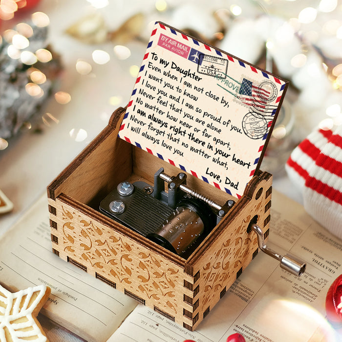 I'm Always Right There In Your Heart - Dad To Daughter, Music Box.