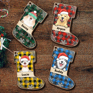 Have A Magical Holiday Season - Happy Cats And Dogs - Personalized Shaped Ornament.