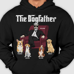Le Père Chien, Papa Chien en Costume - Cadeau pour Papa Chien - T-shirt unisexe personnalisé, sweat à capuche