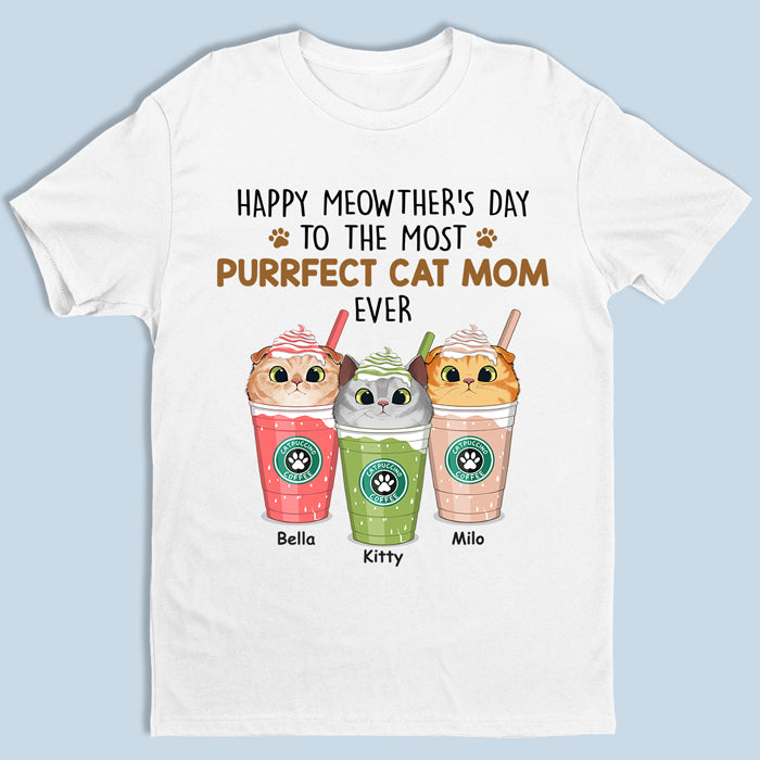 Bonne fête des mères ! T-shirt, sweat à capuche et sweat-shirt unisexe personnalisé avec chat ! Cadeau pour la fête des mères, pour les propriétaires d'animaux et les amoureux des animaux.