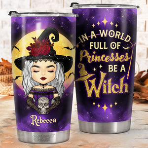 Dans un monde rempli de princesses, soyez une sorcière ! Gobelet personnalisé ! Cadeau pour vous-même, cadeau d'Halloween