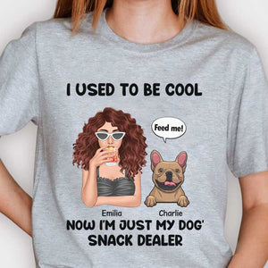 I Used To Be Cool Snack Dealer Dog - Gift For Dog Mom, Personalized Unisex T-shirt, Hoodie.