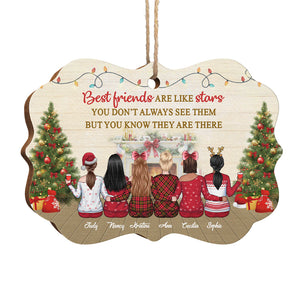 Les meilleurs amis sont difficiles à trouver, car les meilleurs sont les miens - Décoration personnalisée Bestie - Bois en forme de Benelux - Cadeau de Noël pour meilleures amies, meilleures amies, sœurs