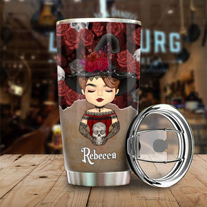 Hé sorcière, certains jours, il faut mettre son chapeau - Gobelet personnalisé - Cadeau pour vous-même, cadeau pour Halloween