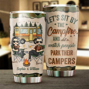 The Best Memories Are Made Camping - Personalized Tumbler.