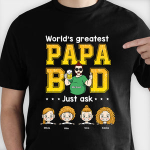 Le meilleur papa body - T-shirt unisexe personnalisé, sweat à capuche - Cadeau pour papa, grand-père