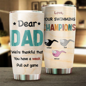 Tu as un faible jeu de retrait - Gobelet personnalisé - Cadeau pour papa