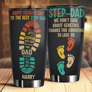 Au meilleur beau-père - Gobelet personnalisé - Cadeau pour papa, cadeau pour la fête des pères