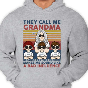 Grand-mère et petit-fils, légende et héritage - T-shirt unisexe personnalisé, sweat à capuche - Cadeau pour maman, grand-mère