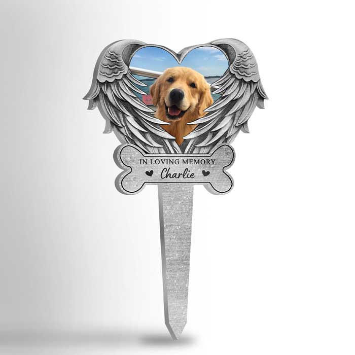 You Are Always In My Heart - Personalized Custom Acrylic Garden Stake.