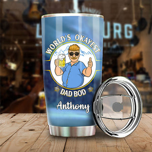 Pack de six verres « Dad Bod », équipe de buveurs - Cadeau pour papa - Verre personnalisé