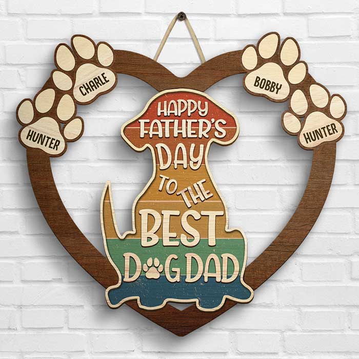 À mon incroyable papa - Panneau en bois personnalisé - Cadeau pour papa, cadeau pour la fête des pères