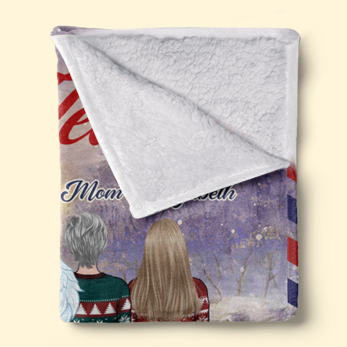 Je sais qu'à chaque respiration que tu prendras, tu en prendras une pour moi - Couverture commémorative personnalisée - Cadeau de condoléances, cadeau de Noël pour les membres de la famille