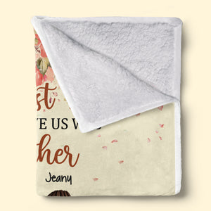 Life Is Better With Brothers & Sisters - Family Personalized Custom Blanket - Christmas Gift For Christmas Gift For Siblings, Brothers, Sisters