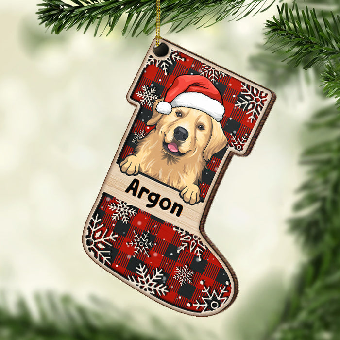 Have A Magical Holiday Season - Happy Cats And Dogs - Personalized Shaped Ornament.